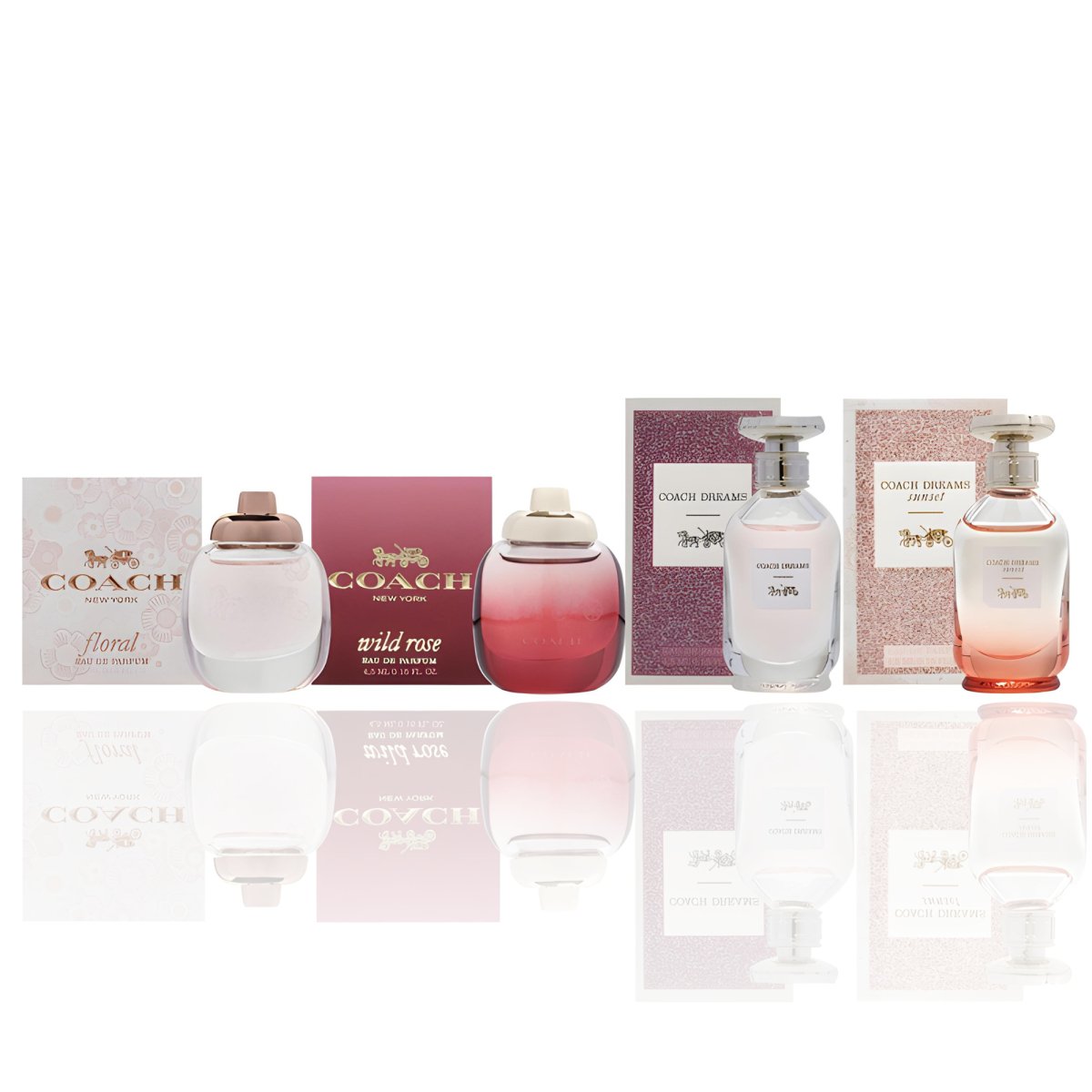 Coach Coach Ladies Mini Set Mini Set - 4 x 0.15 oz - 3386460138833