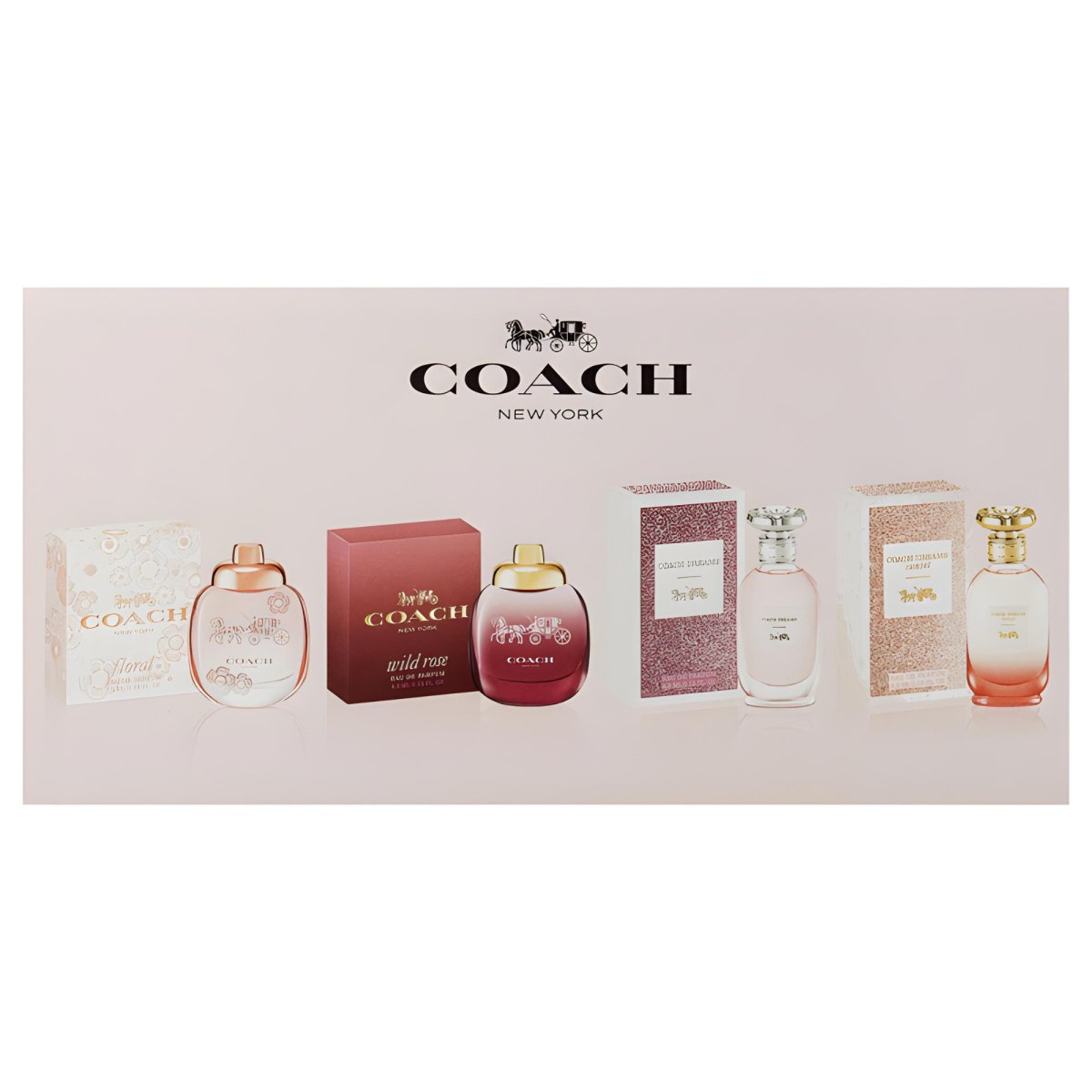 Coach Coach Ladies Mini Set Mini Set - 4 x 0.15 oz - 3386460138833