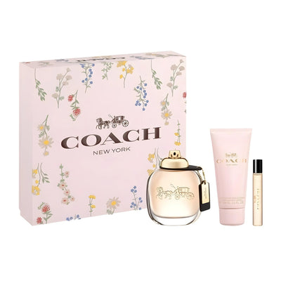 Coach New York by Coach 3 Pc Eau De Parfum Set For Ladies - Perfume Headquarters - Coach - 3386460138659 - Gift Set