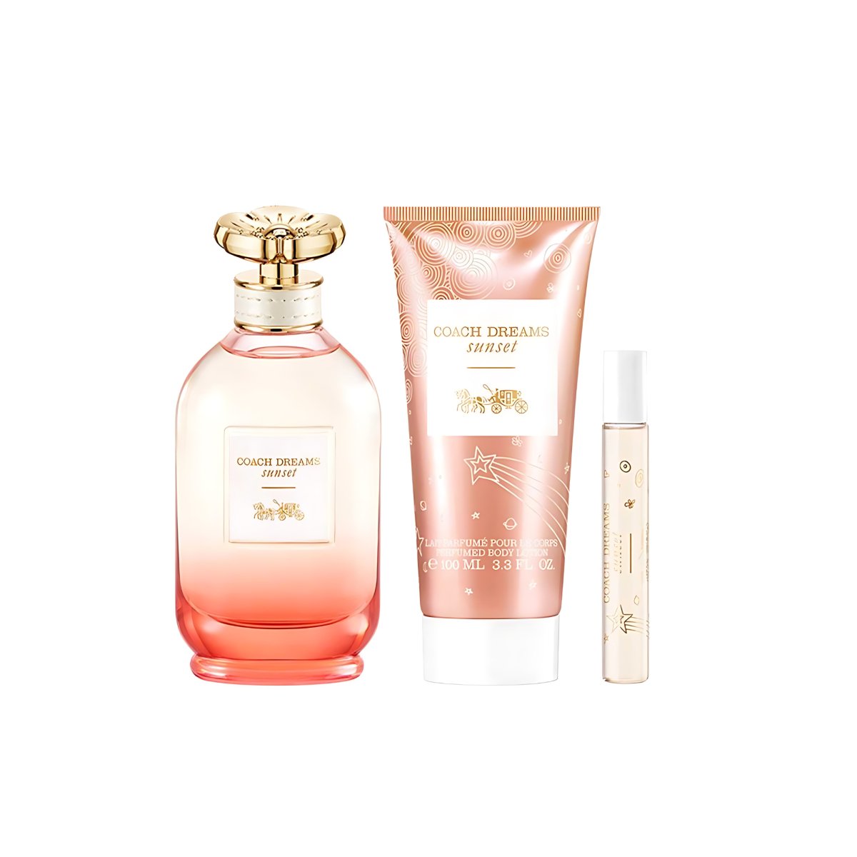 Coach perfume and deals lotion set