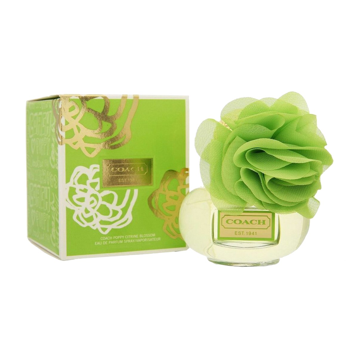 Coach Poppy Citrine Blossom EDP for Women 3.4 oz - Perfume Headquarters - Coach - 3.4 oz - Eau de Parfum - Fragrance - 022548303627 - Fragrance