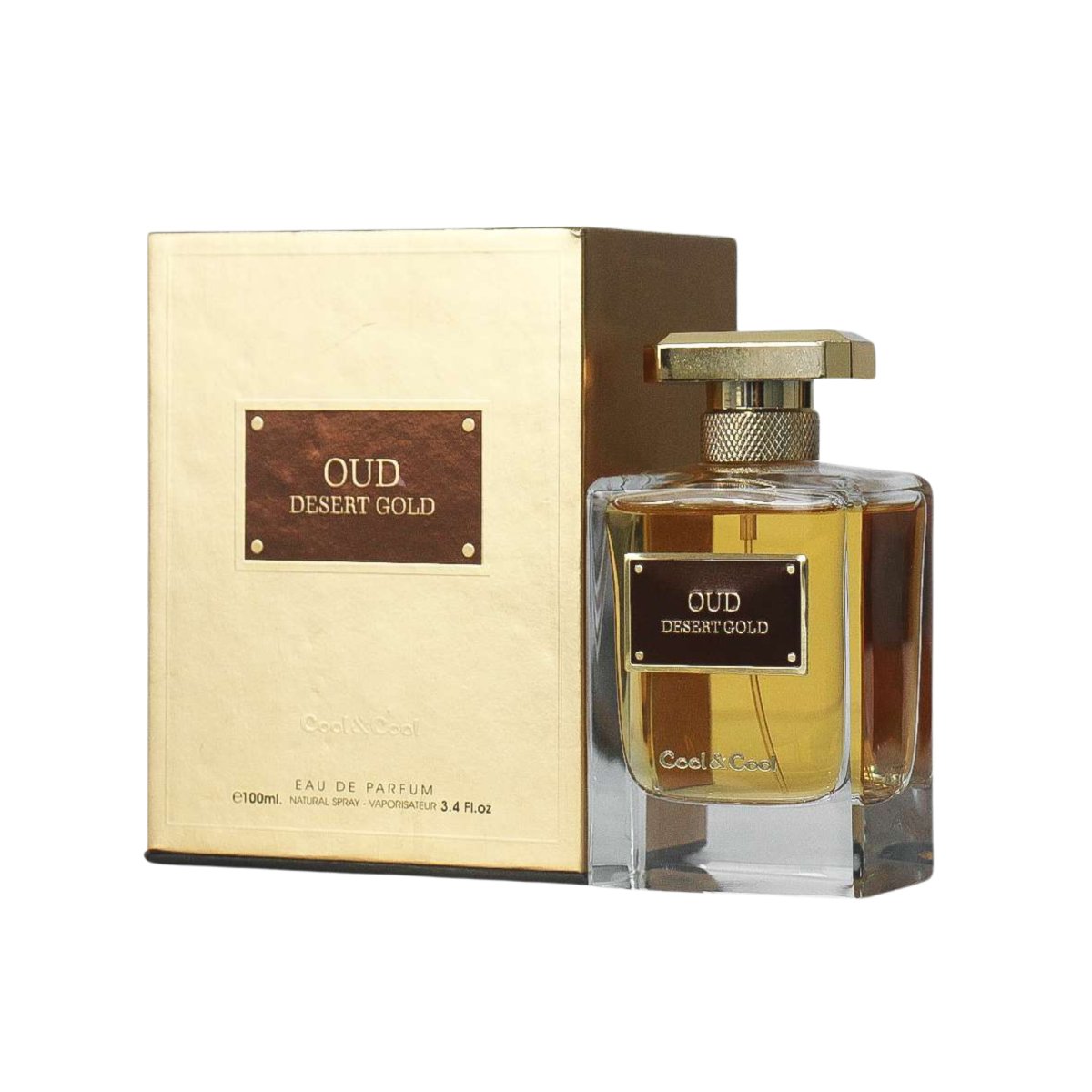 Cool &amp; Cool Perfume Oud Desert Gold is a luxurious and captivating fragrance inspired by the mystique of the desert - Perfume Headquarters - Cool & Cool - 3.4 oz - Eau de Parfum - Fragrance - 5055810033231 - Fragrance