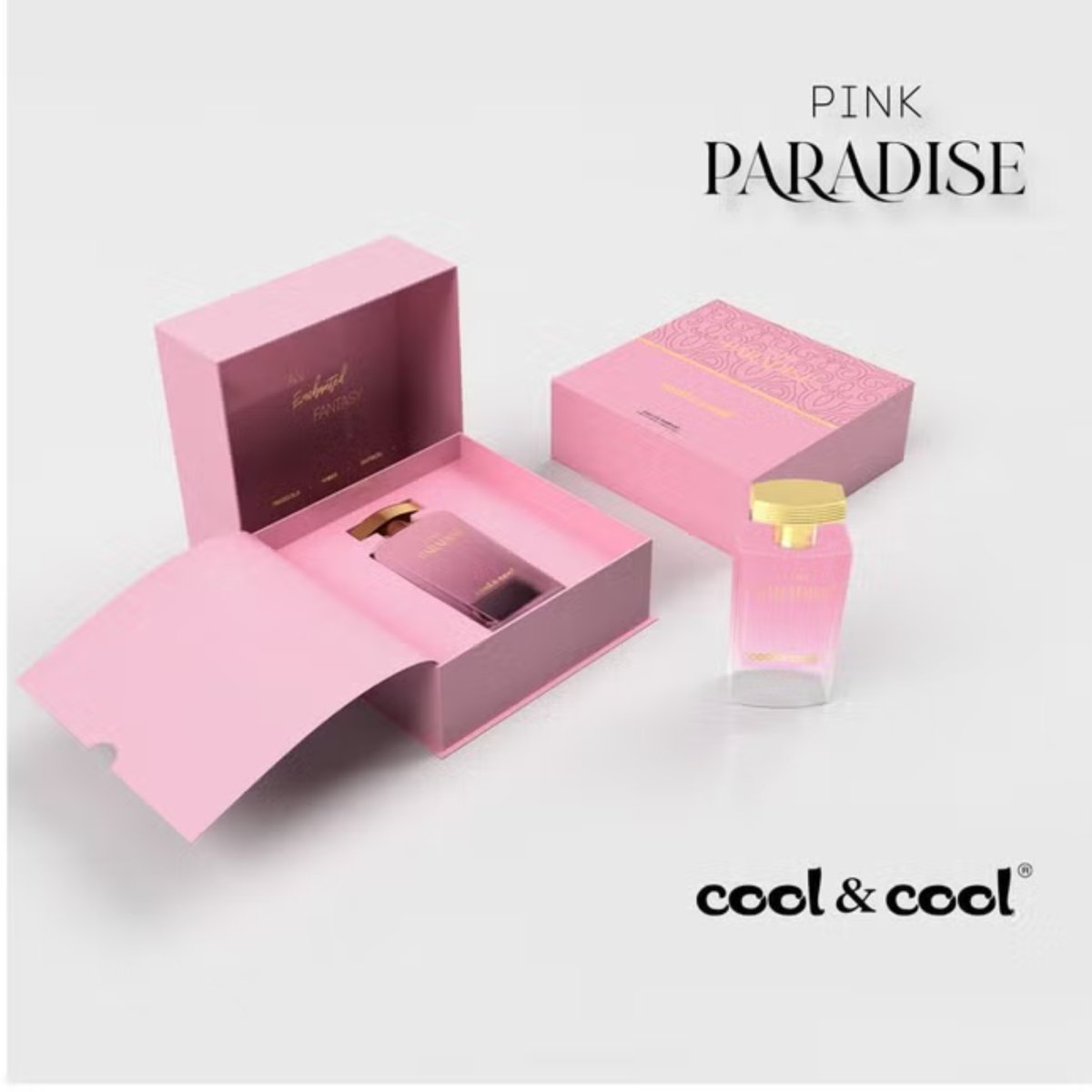 Cool & Cool Pink Paradise Eau De Parfum 3.4 oz 100 ml - Perfume Headquarters - Cool & Cool - 2.7 oz - Eau de Parfum - Fragrance - 5055810033408 - Fragrance