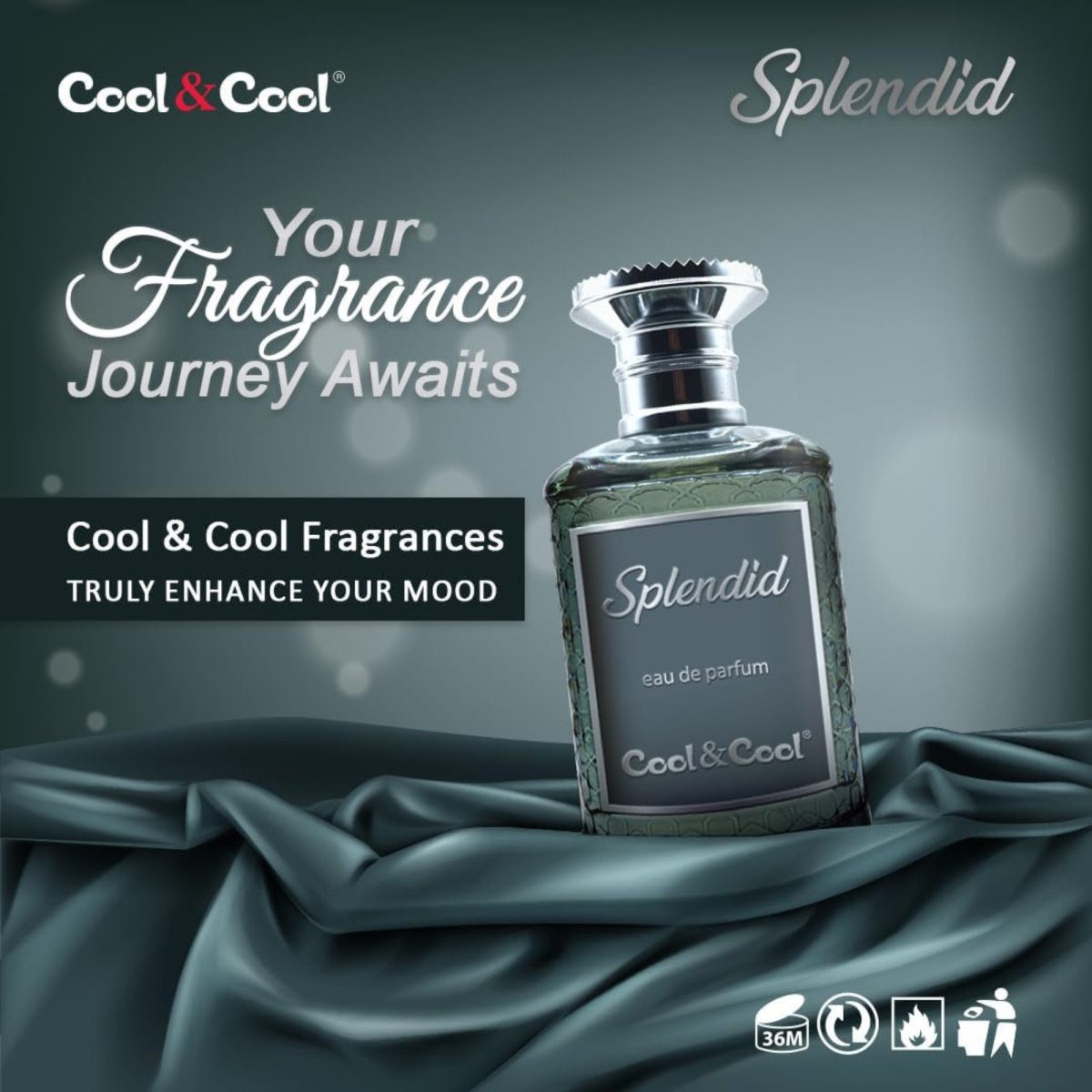 Cool & Cool Splendid 3.4 oz - Eau de Parfum - Fragrance - 5055810045654