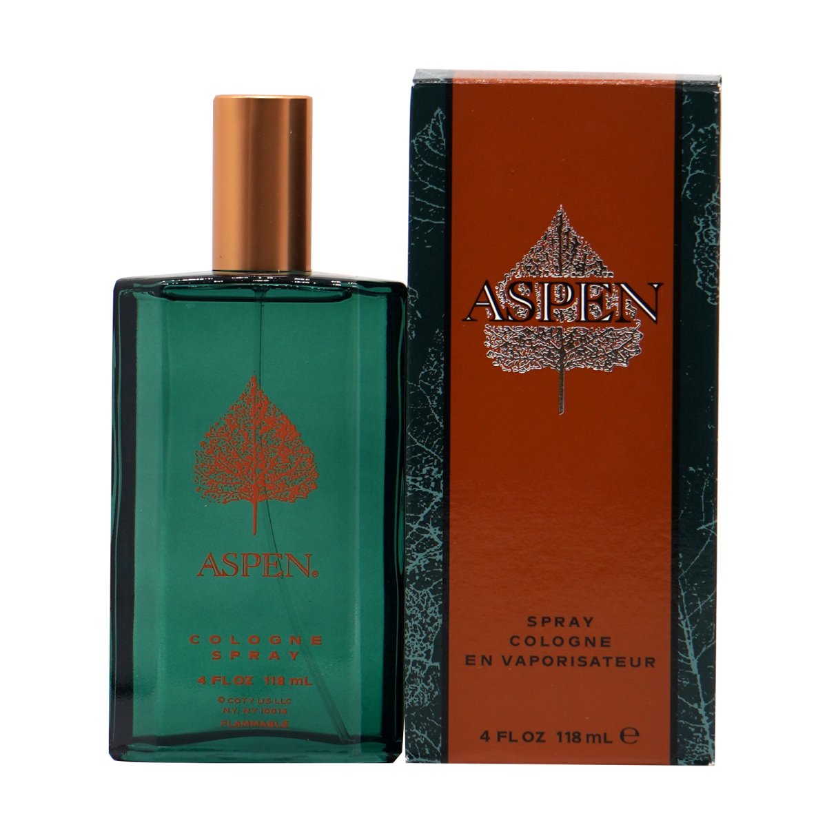 Aspen for Men by Coty Cologn Spray 4.0 oz - Coty - 048295033044 - Cologne