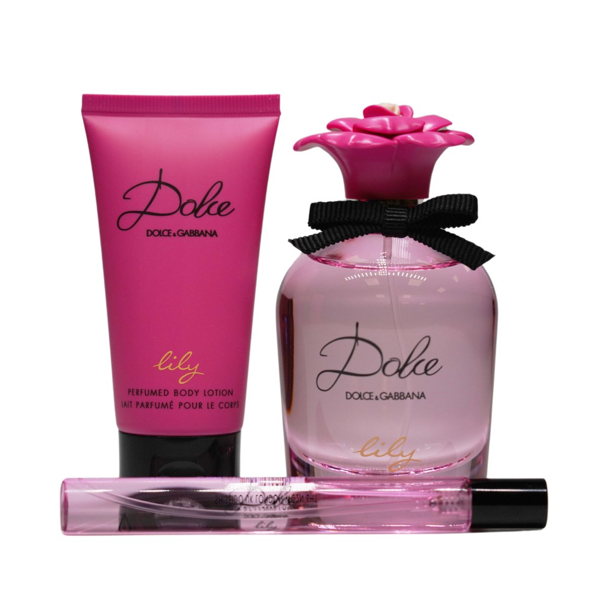 Dolce & Gabbana Dolce Lily Giftset 75ml EDT + 10ml EDT + 50ml Body Lotion - Dolce & Gabbana - Gift Set - 3423222075613 - Gift Set