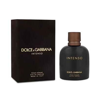 Dolce &amp; Gabbana Men's Intenso EDP Spray 4.23 oz Fragrances - Perfume Headquarters - Dolce & Gabbana - 4.2 oz - Eau de Parfum - Fragrance - 8057971180448 - Fragrance