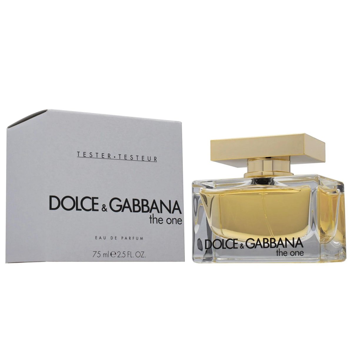 Dolce & Gabbana The One 2.5 oz / 75 ML - Eau de Parfum - Tester - 3423473026808