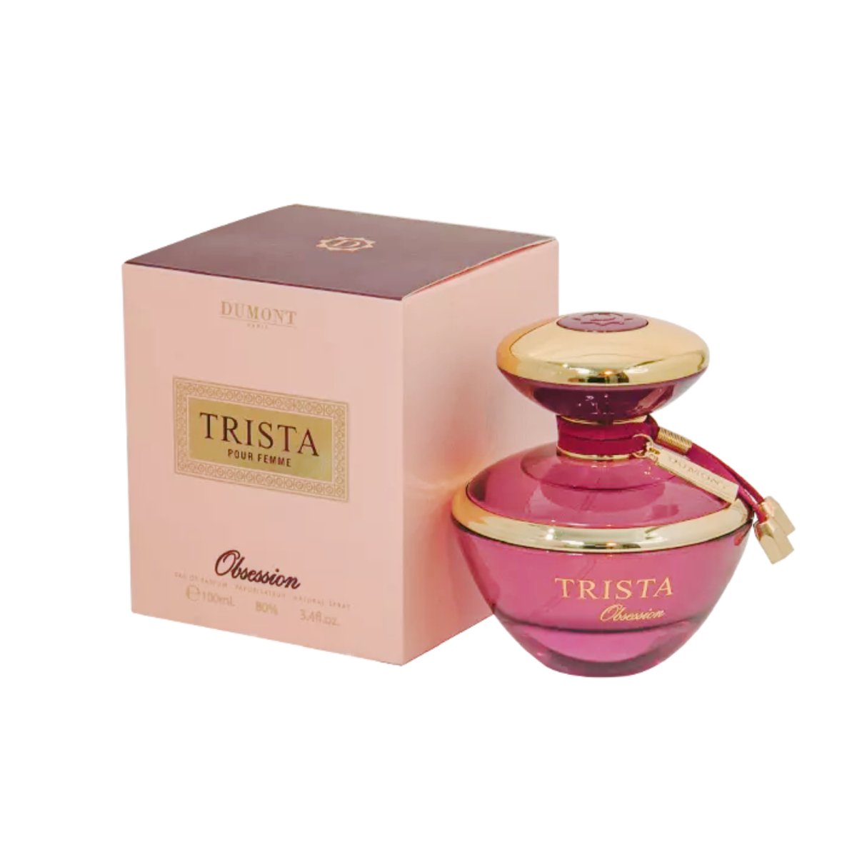 Trista Obsession Pour Femme Eau De Parfum - Dumont - 3.4 oz - Eau de Parfum - Fragrance - 3760060761538 - Fragrance