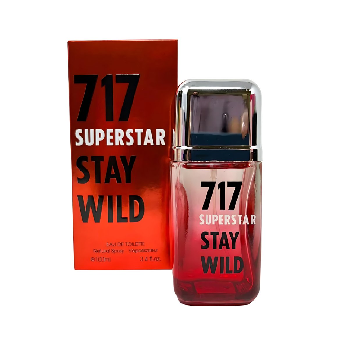 717 Superstar Stay Wild Eau De Parfum by Fragrance Couture - 3.4 oz - Perfume Headquarters - Fragrance Couture - 3.4 oz - Eau de Parfum - Fragrance - 8439627611337 - Fragrance