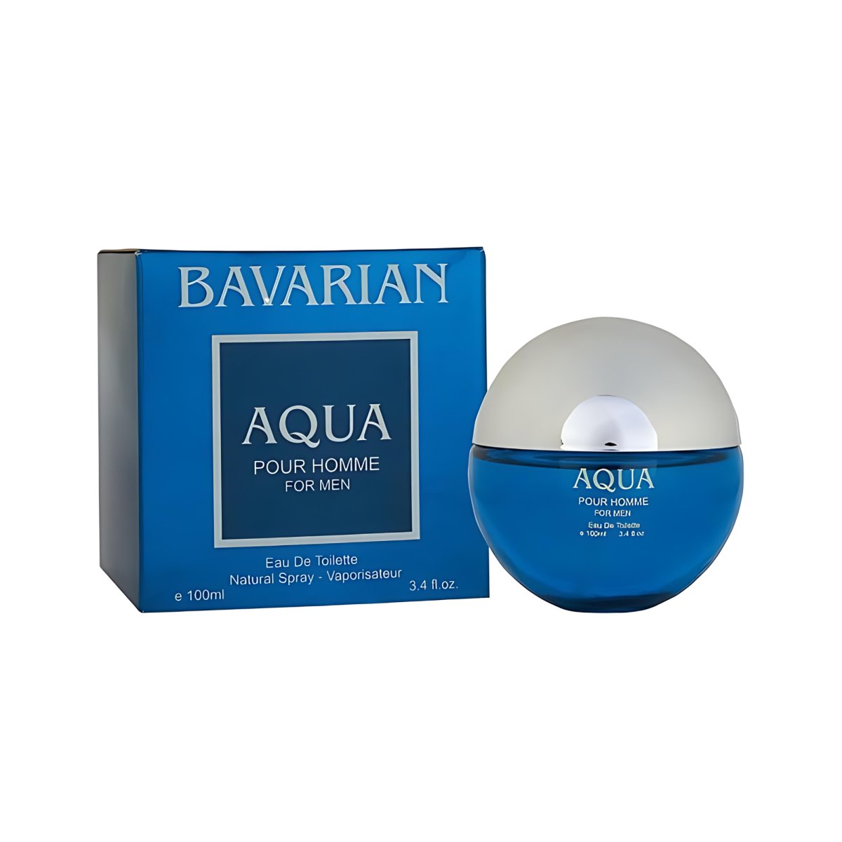 Fragrance Couture Bavarian Aqua Pour Homme for Men Eau de Toilette - 3.4 oz - Perfume Headquarters - Fragrance Couture - 3.4 oz - Eau de Parfum - Fragrance - 8439627604490 - Fragrance