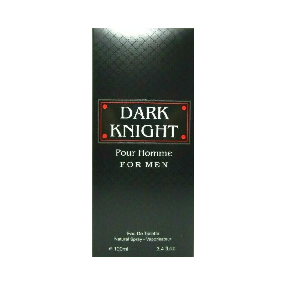 Dark Knight Pour Homme Eau De Toilette Spray for Men 3.4 Oz 100 ml - Perfume Headquarters - Fragrance Couture - 3.4 oz - Eau de Parfum - Fragrance - 8439627587069 - Fragrance