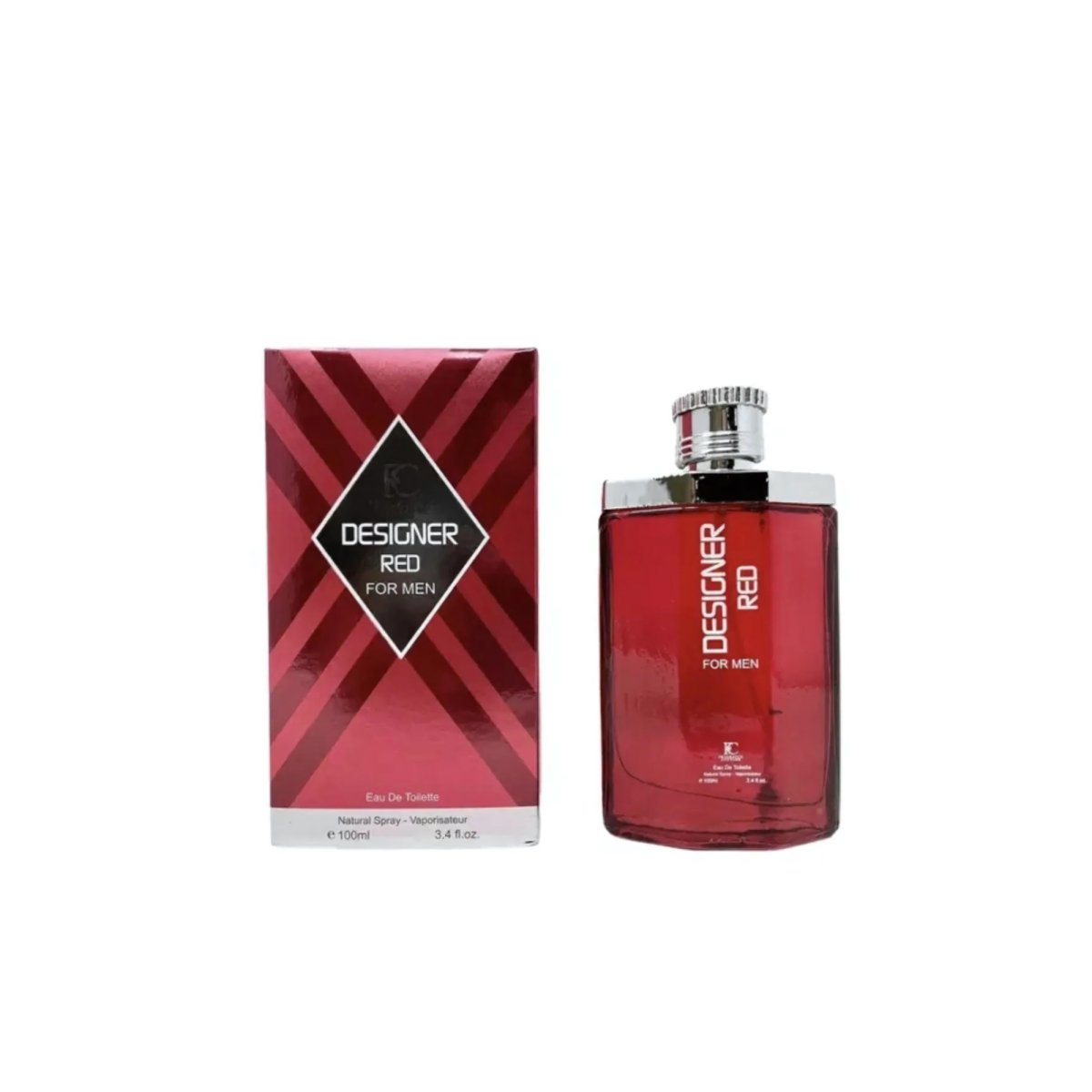 Fragrance Couture Designer Red Eau De Toilette - 3.4 oz (100ml) - Perfume Headquarters - Fragrance Couture - 3.4 oz - Eau de Parfum - Fragrance - 8439627605923 - Fragrance