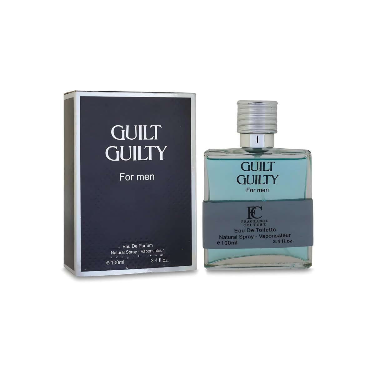 Fragrance Couture Guilt Guilty Eau De Toilette 3.4 oz for Men