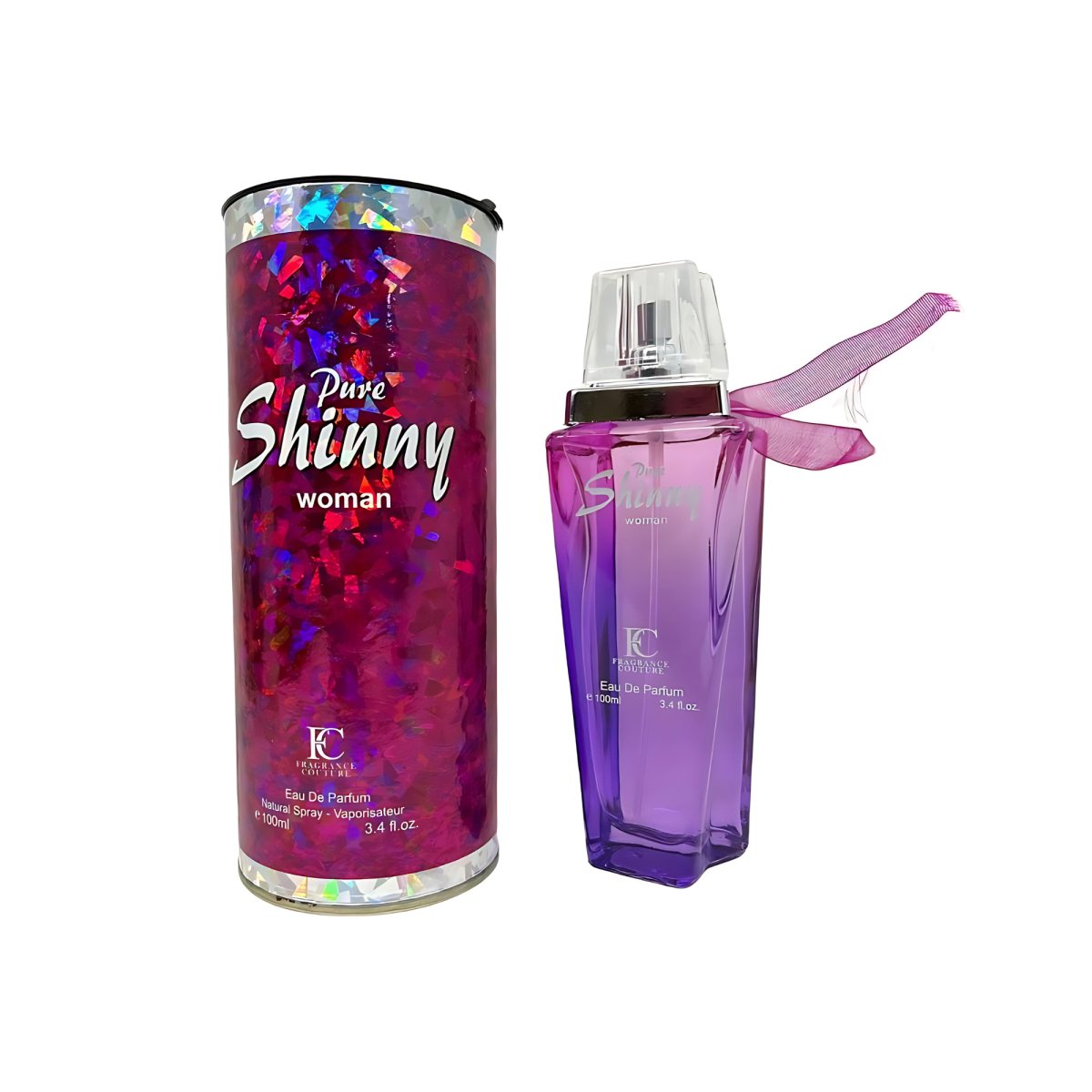 Pure Shinny for Women by Fragrance Couture Eau De Parfum - 3.4 oz - Perfume Headquarters - Fragrance Couture - 3.4 oz - Eau de Parfum - Fragrance - 8439627608580 - Fragrance