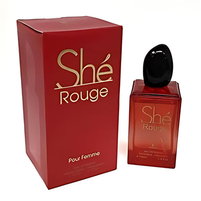 SHE ROUGE for Women by Fragrance Couture Eau de Parfum - 3.4 oz - Perfume Headquarters - Fragrance Couture - 3.4 oz - Eau de Parfum - Fragrance - 8439627598959 - Fragrance