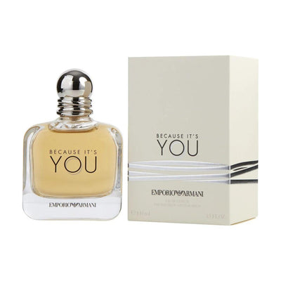 Emporio Armani Because It's You by Giorgio Armani 3.4 oz EDP Perfume for Women - Perfume Headquarters - Giorgio Armani - 3.3 oz - Eau de Parfum - Fragrance - 3605522041486 - Fragrance