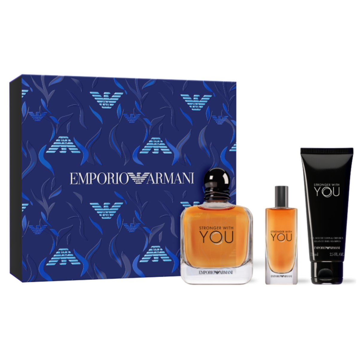 Stronger With You by Emporio Armani 3 Piece Gift Set