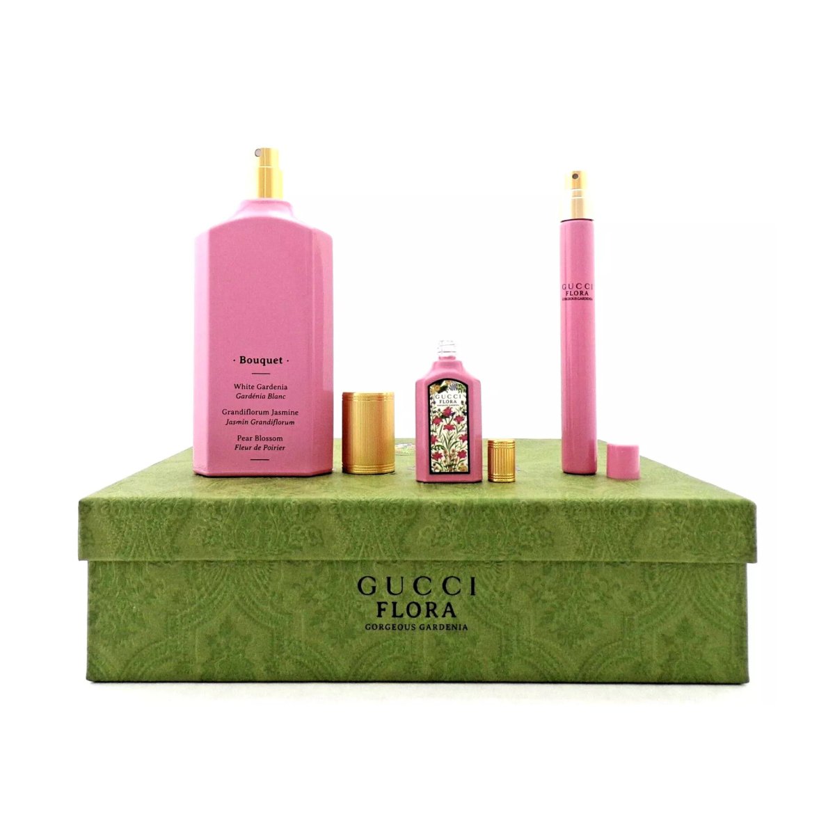 Gucci Flora Gorgeous Gardenia Gift Set - 3616304956911