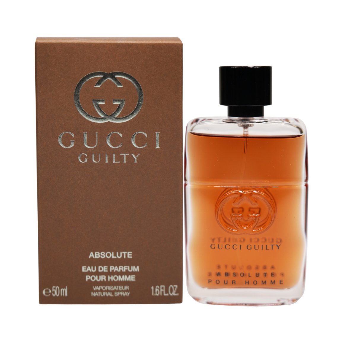 Gucci Guilty Absolute Eau de Parfum Spray for Men - Gucci - 1.6 oz - Eau de Parfum - Fragrance - 8005610344188 - Fragrance