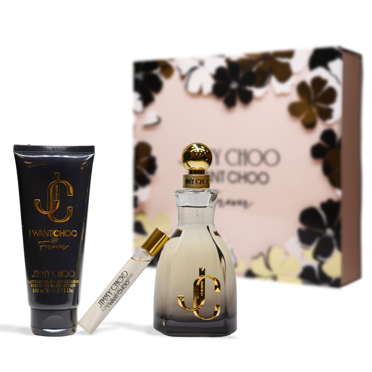 Jimmy Choo I Want Choo Forever, Gift Set & Box - Perfume Headquarters - Jimmy Choo - 3386460138253 - Gift Set