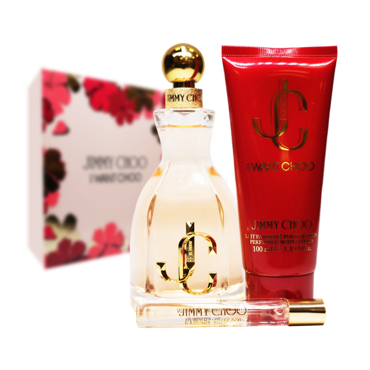 Selling JIMMY CHOO I WANT CHOO 3PC GIFT SET FOR WOMEN