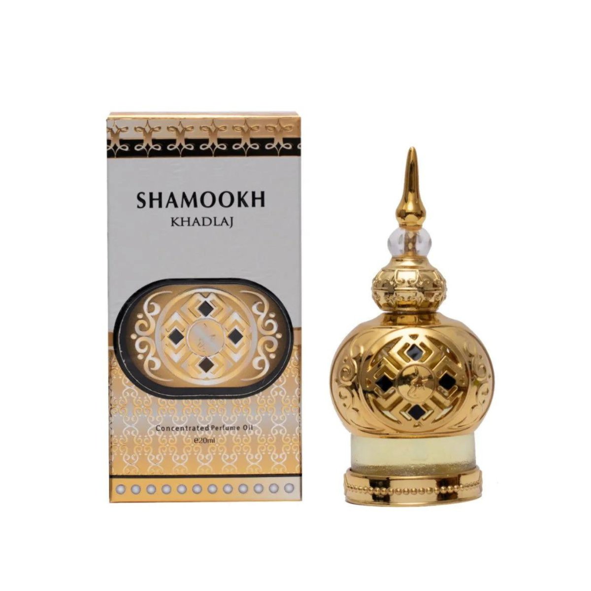 Khadlaj Shamookh Gold 0.67 oz - Perfume Oil - 6291107973869