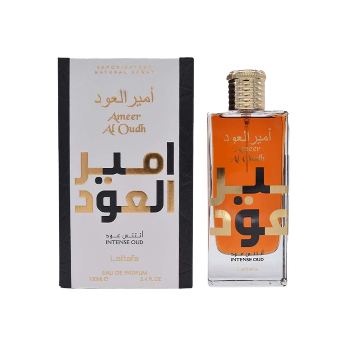 Lattafa Unisex Ameer Al Oudh Intense Oud EDP Spray 3.4 - Lattafa - 3.4 oz - Eau de Parfum - Fragrance - 6291107458571 - Fragrance