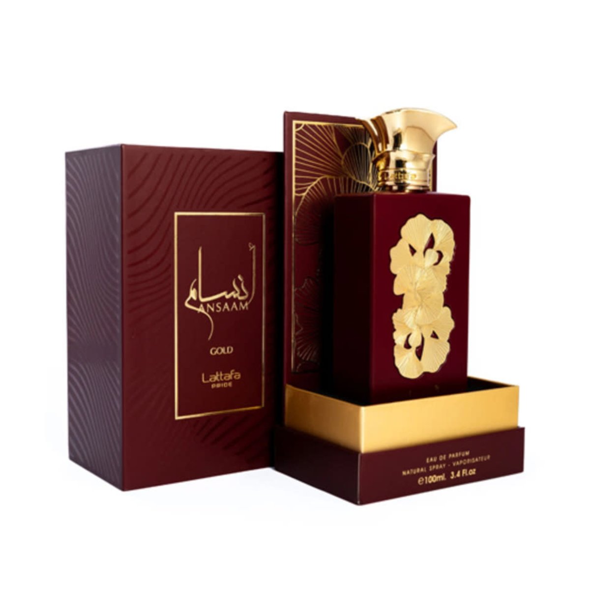 Lattafa Ansaam Gold 3.4 oz - Eau de Parfum - Fragrance - 6291108738191