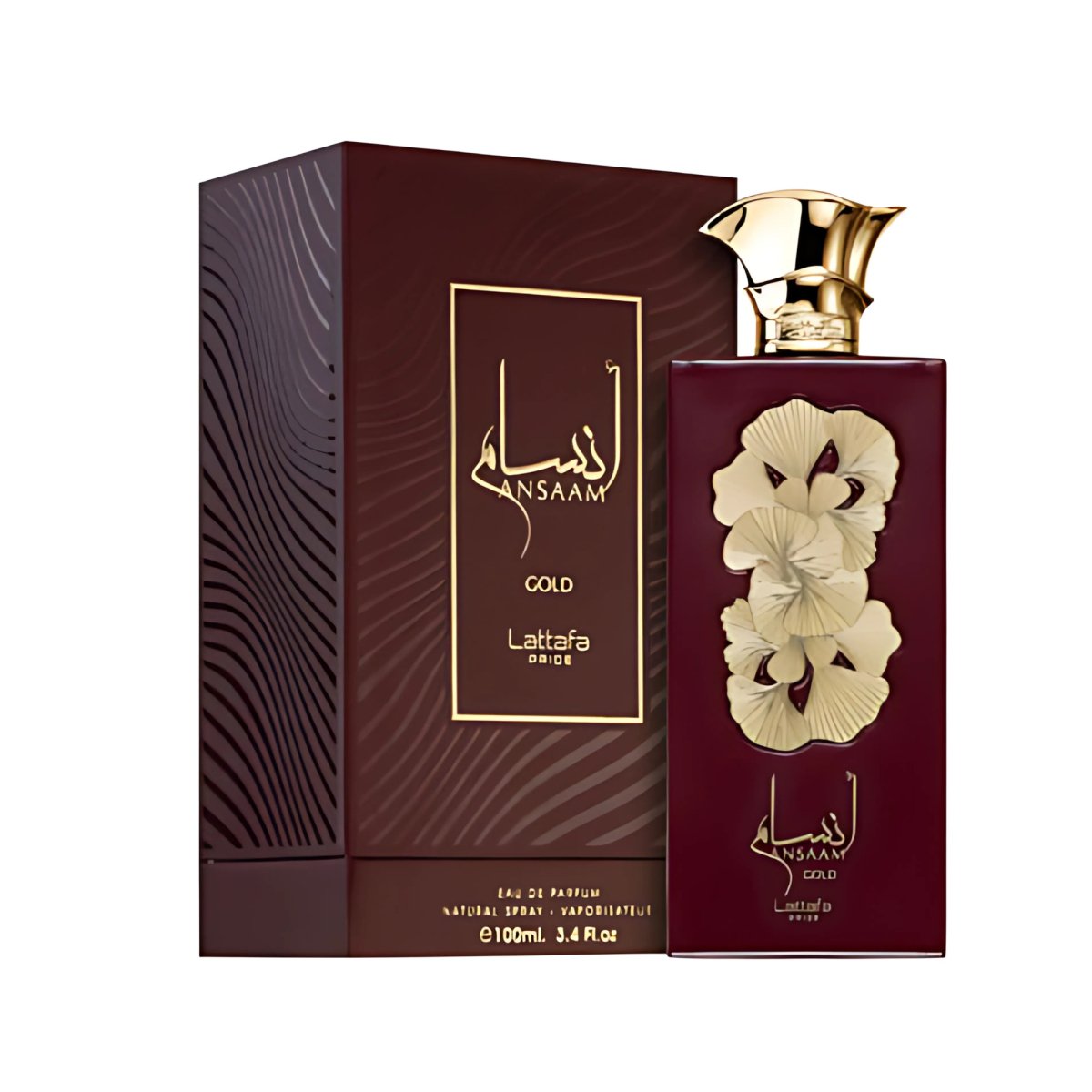 Lattafa Ansaam Gold 3.4 oz - Eau de Parfum - Fragrance - 6291108738191