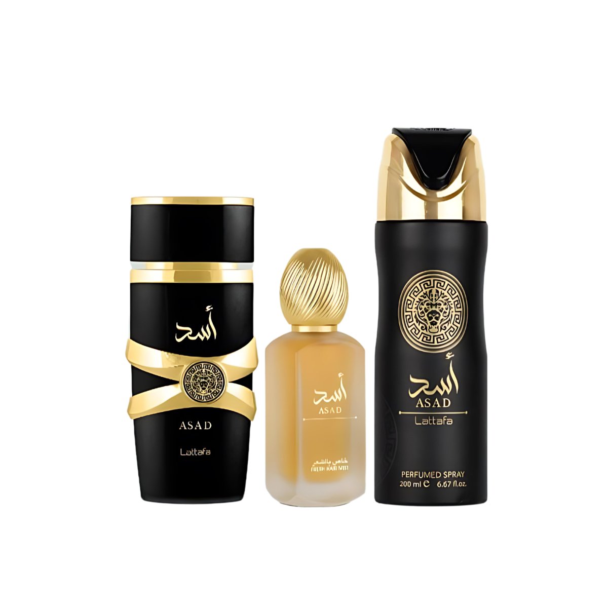 Lattafa Asad Gift Set - 6290362340126