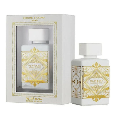 Lattafa Unisex Bade'e Al Oud Honor & Glory EDP Spray - Perfume Headquarters - Lattafa - 3.4 oz - Eau de Parfum - Fragrance - 6290360593135 - Fragrance