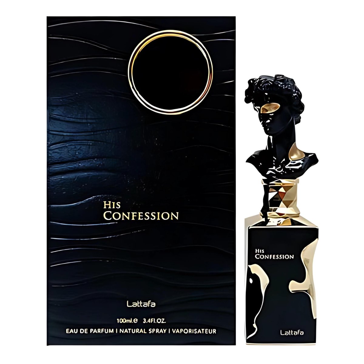 His Confession - Lattafa - 3.4 oz / 100 ML - Eau de Parfum - Fragrance - 6290360599113 - Fragrance