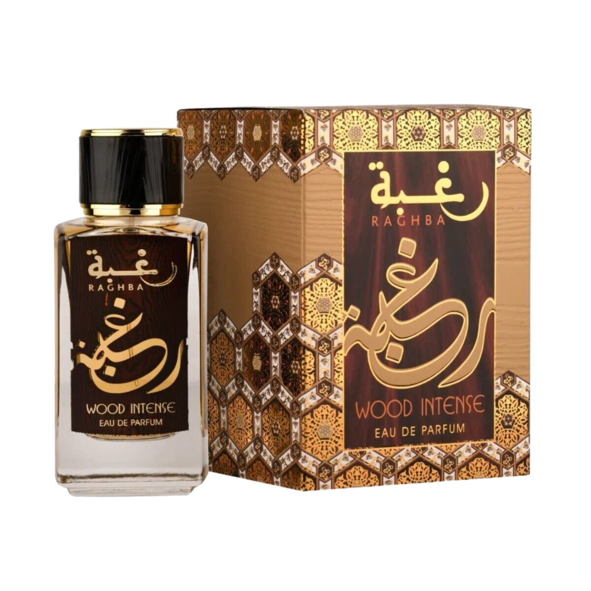 Lattafa Unisex Raghba Wood Intense EDP Spray 3.4 oz - Lattafa - 3.4 oz - Eau de Parfum - Fragrance - 6291106064070 - Fragrance