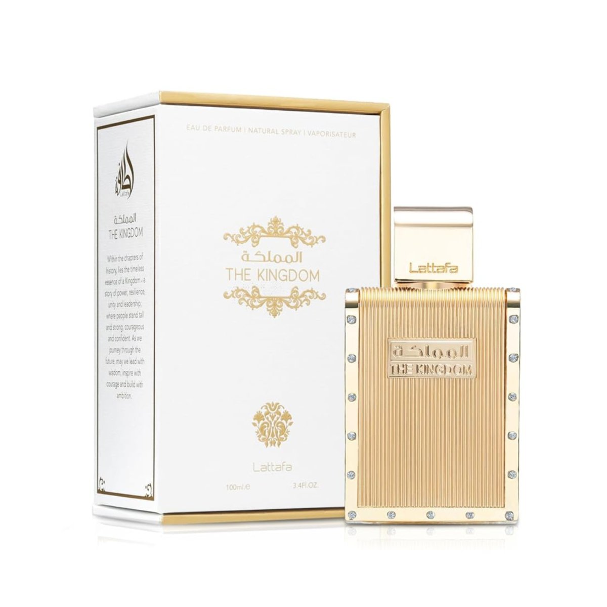 Lattafa The Kingdom 3.4 oz - Eau de Parfum - Fragrance - 6290360598345