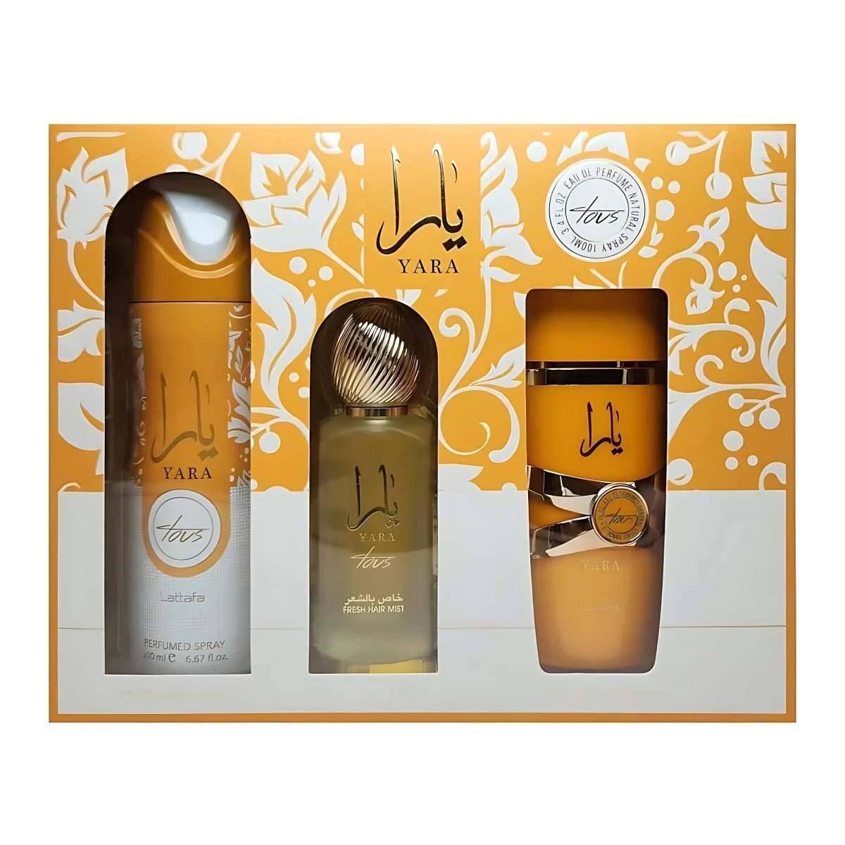 Lattafa Yara Tous Gift Set - 6290362340041