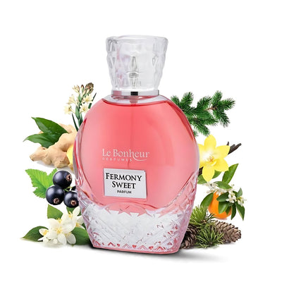 Le Bonheur Fermony Sweet Perfume for Unisex Eau De Parfum 100ML - Le Bonheur - 3.4 oz - Eau de Parfum - Fragrance - 6288002800178 - Fragrance