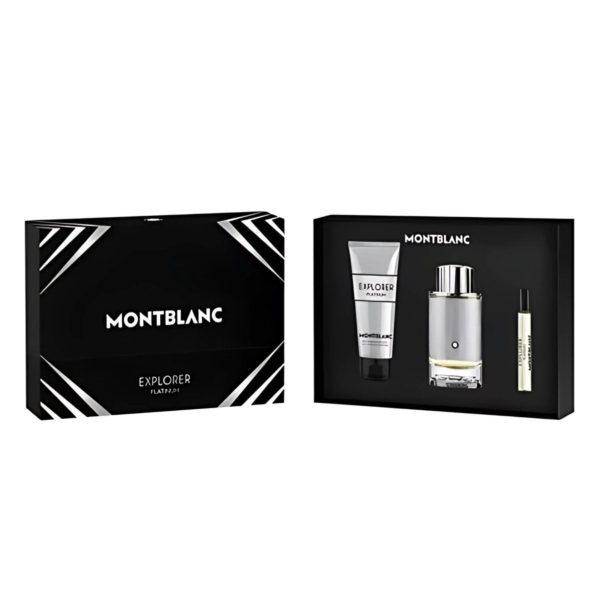 Mont Blanc Explorer Platinum Gift Set - 3386460145756