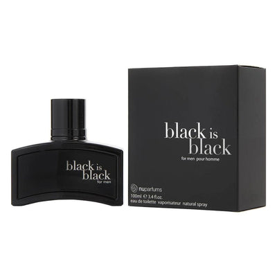 Black Is Black - Nuparfums - 3.4 oz - Eau de Toilette - Fragrance - 875990000756 - Fragrance