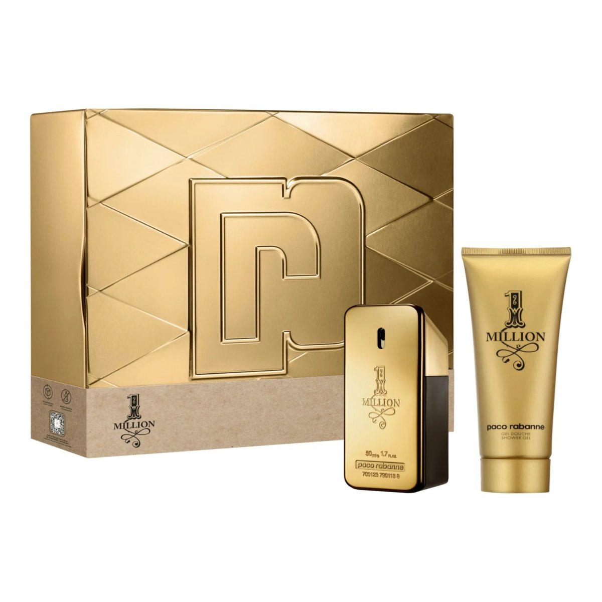 Paco Rabanne 1 Million EDT Due Set Gift Set - 3349668603572