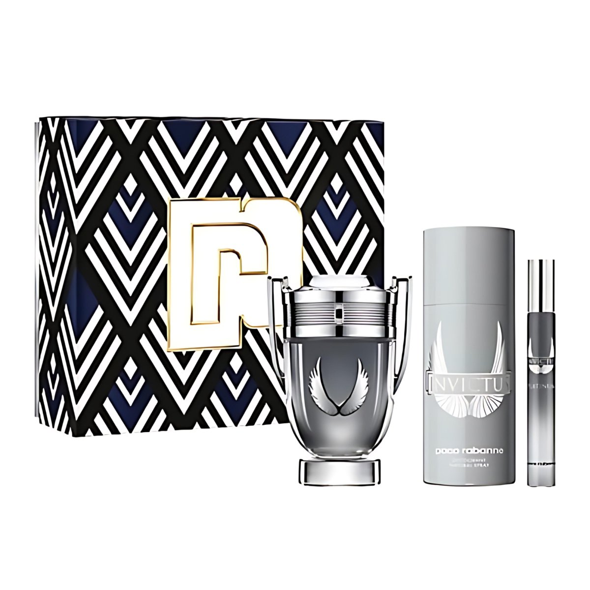 Paco Rabanne Invictus Platinum Gift Set - 3349668613892