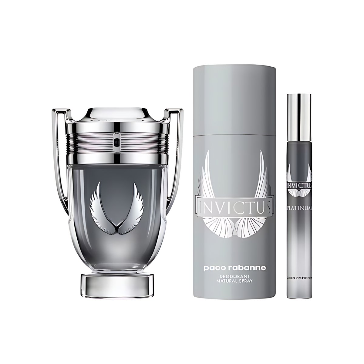 Paco Rabanne Invictus Platinum Gift Set - 3349668613892