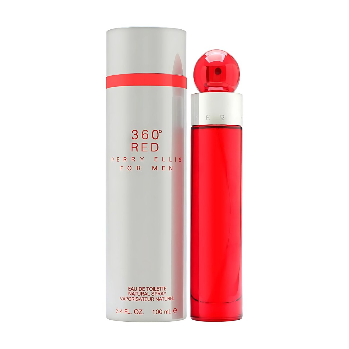 Perry Ellis 360 Red 3.4 oz - Eau de Toilette - Fragrance - 844061000551