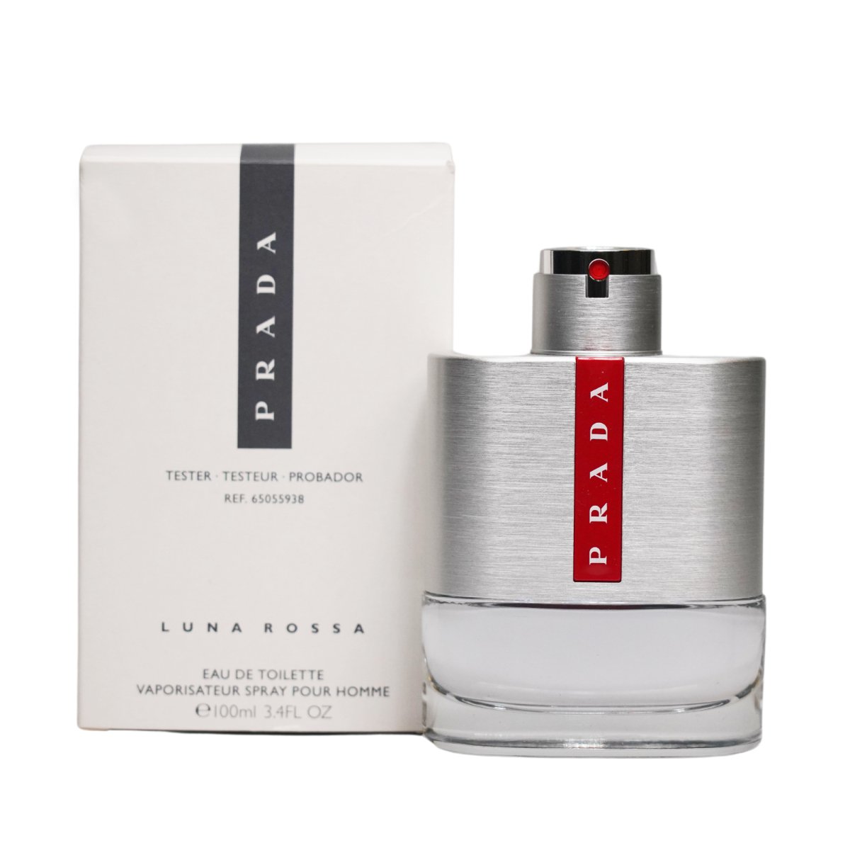 Prada Men's Luna Rossa EDT 3.4 oz (Tester) Fragrances - Prada - 3.4 oz - Eau de Toilette - Tester - 8435137729234 - Tester