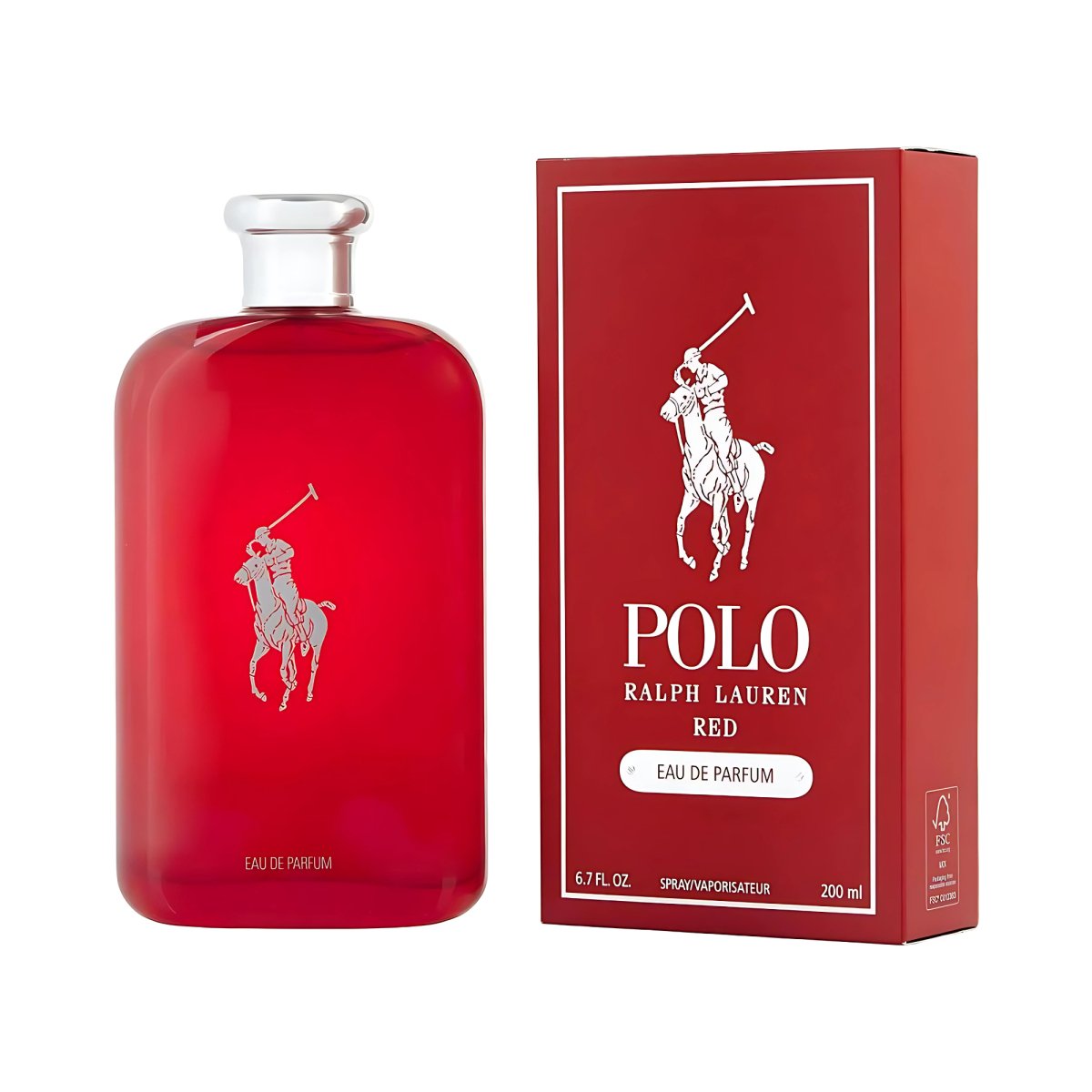 Polo Red EDP - Ralph Lauren - 6.7 oz / 200 ML - Eau de Parfum - Fragrance - 3605972331663 - Fragrance