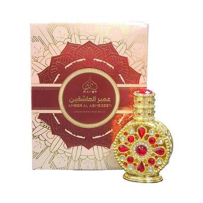 6291107676227 - RAYEF AMBER AL ASHEQEEN 0.33 CONCENTRATED PERFUME OIL - Perfume Headquarters - Rayef - 0.33 oz - Perfume Oil - 6291107676227 - Perfume Oil