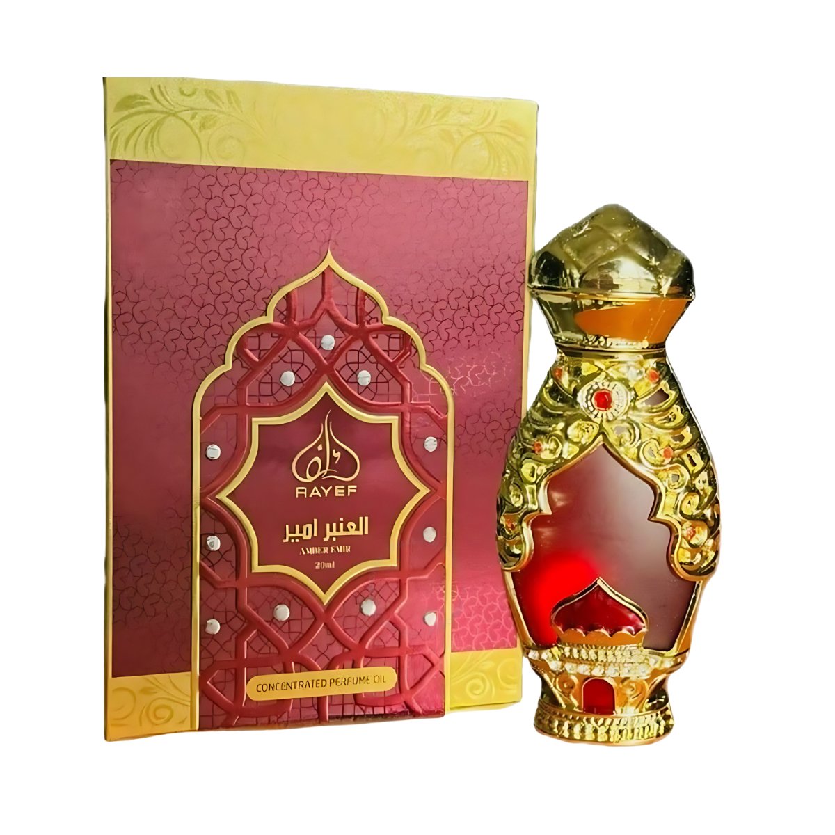 Amber Emir 0.67 oz Concentrated Perfume Oil - Rayef - 0.67 oz - Perfume Oil - 6291107679266 - Perfume Oil