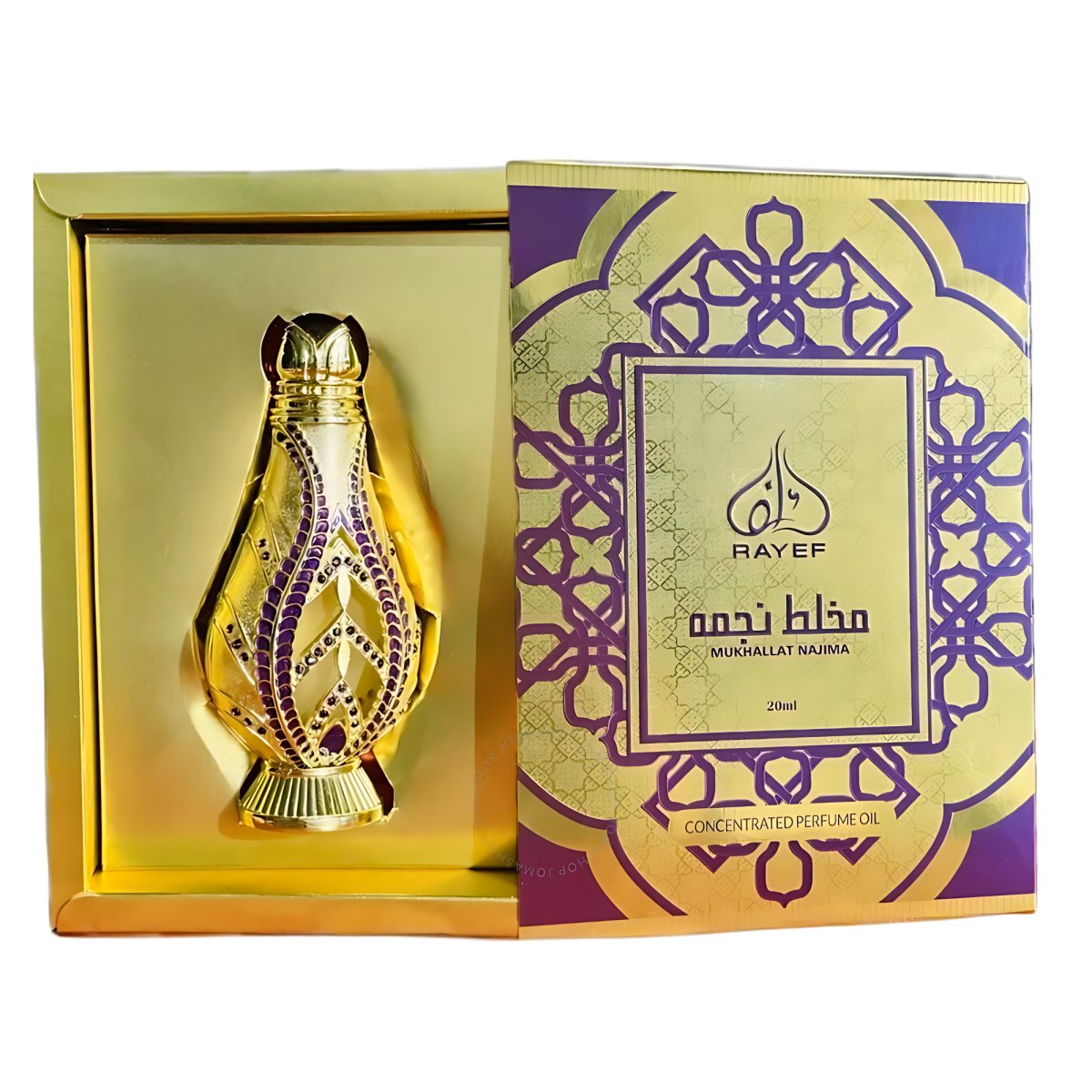 Mukhallat Najima 0.67 oz Concentrated Perfume Oil - Perfume Headquarters - Rayef - 0.67 oz - Perfume Oil - 6291107679273 - Perfume Oil