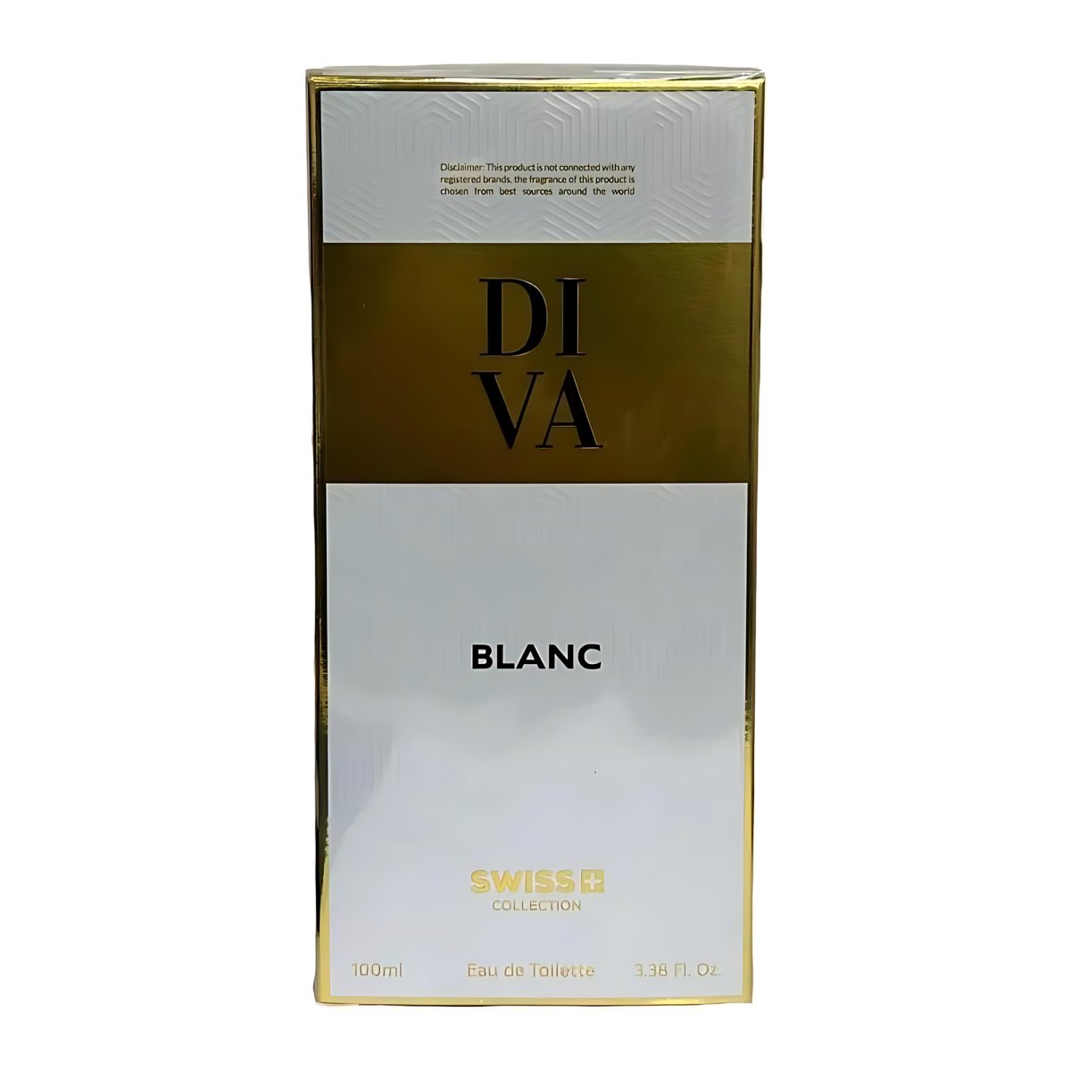 DIVA Blanc 3.3oz EDT by Swiss Collection for Women - Swiss Collection - 3.38 oz - Eau de Toilette - Fragrance - 0658238739324 - Fragrance