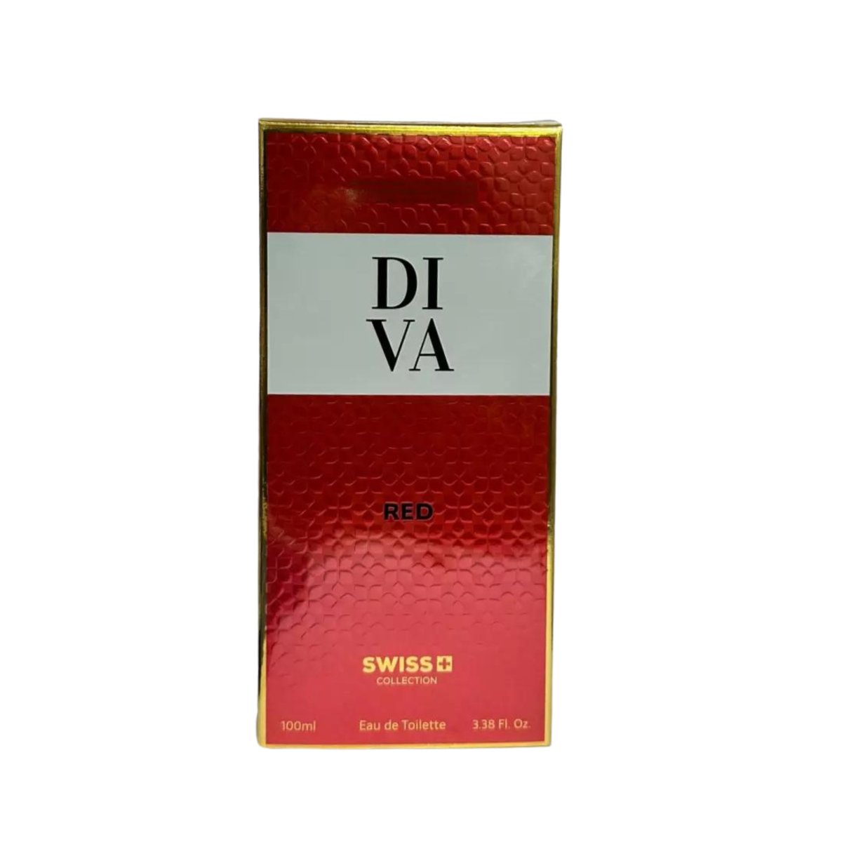 DIVA Red 3.3oz EDT by Swiss Collection for Women - Swiss Collection - 3.38 oz - Eau de Toilette - Fragrance - 0658238739317 - Fragrance